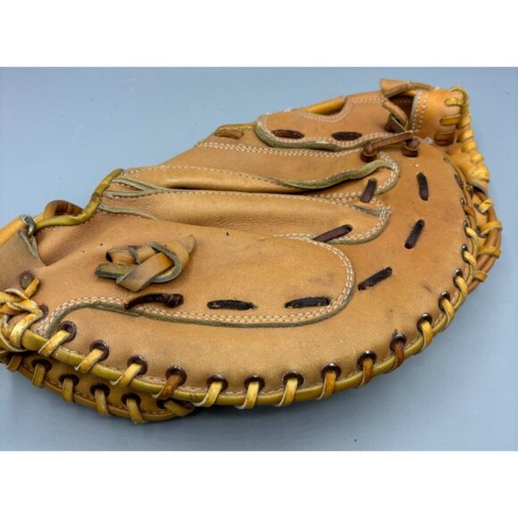 Max Pro Professional Model FB-PRO‎ Cowhide Baseball Glove Rawhide Lacing - Picture 7 of 7